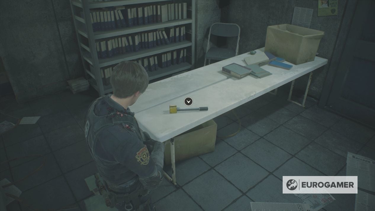 Resident Evil 2 Bejeweled Box, USB Dongle Key, STARS Badge and